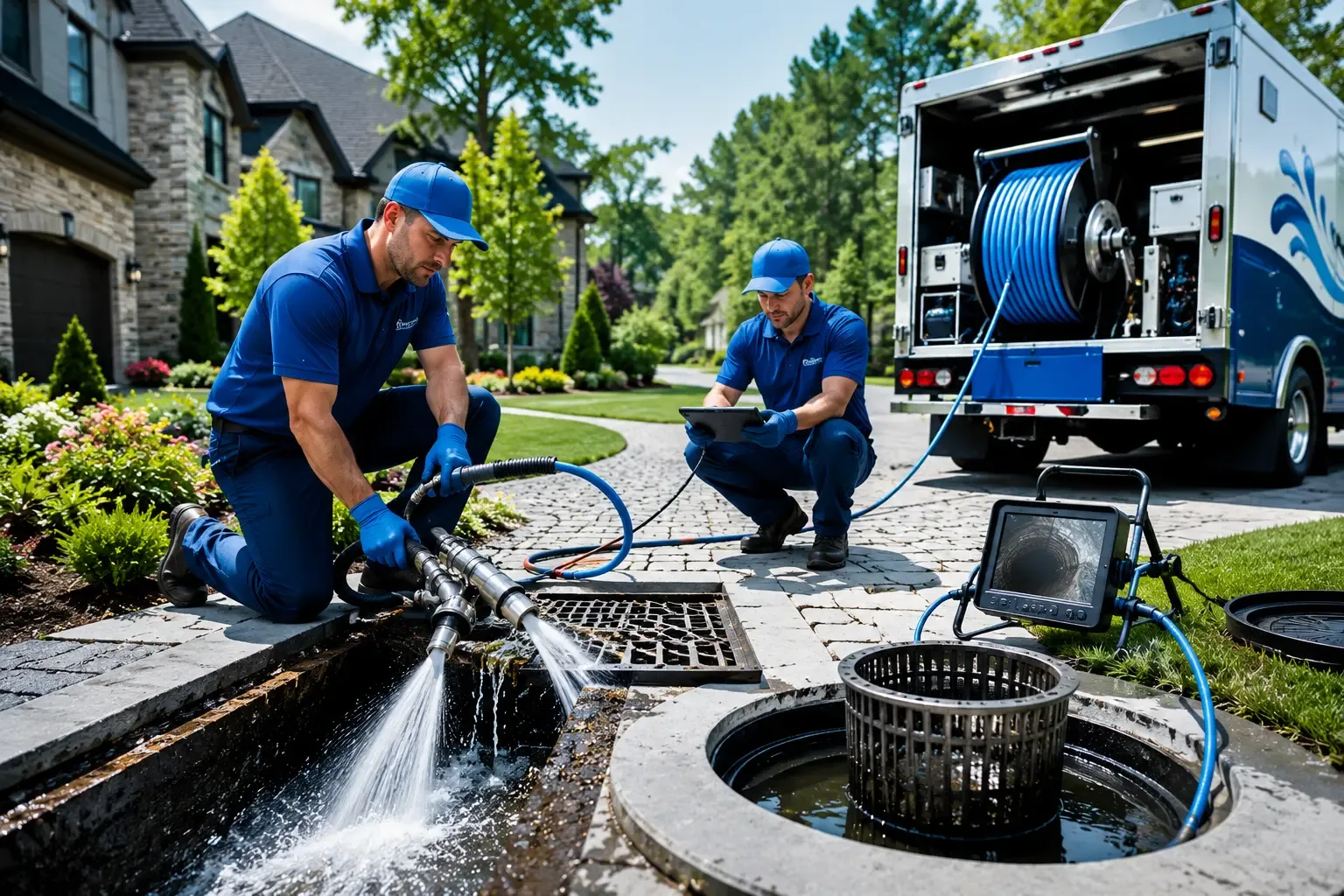 Local outdoor drain cleaning professionals in Innis, LA